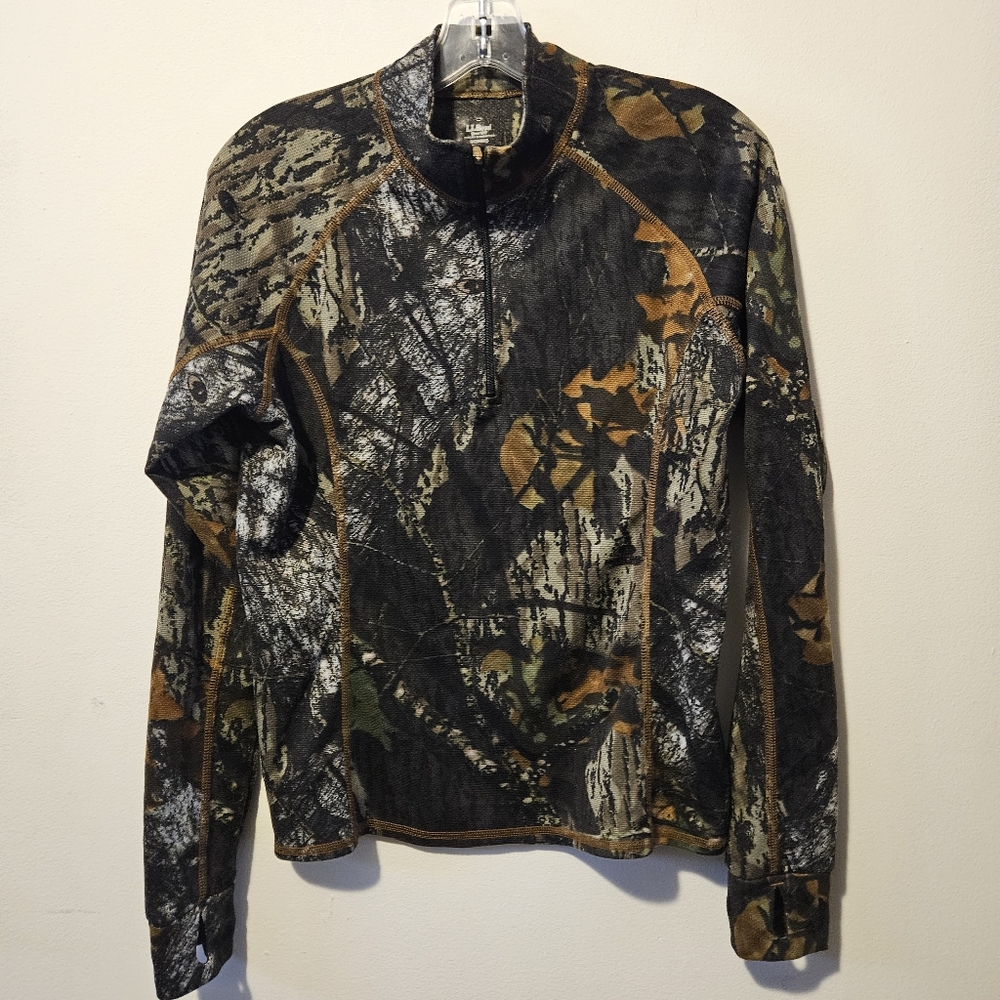 L.L. Bean Women's Long Sleeve Camo Pull Over Shirt Size S/M